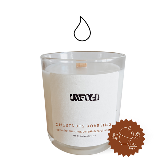 Chestnuts Roasting Candle