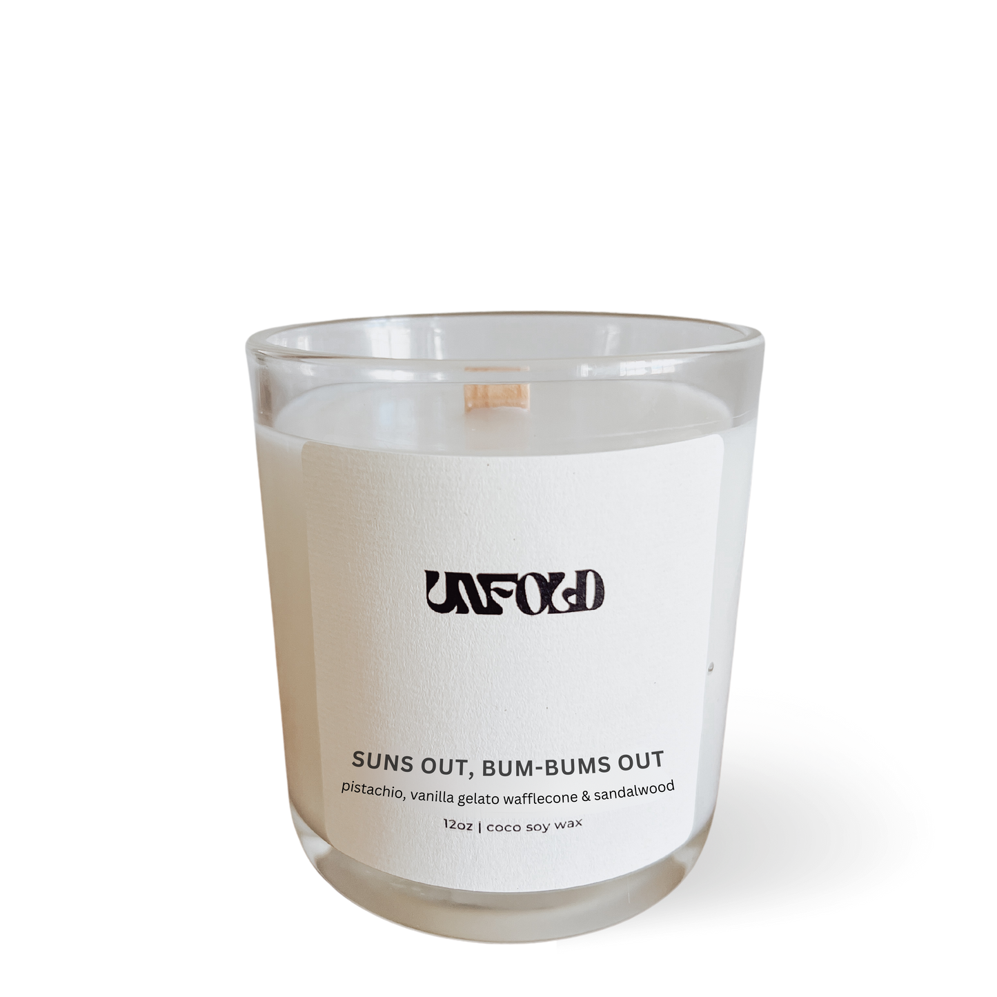 Suns out bum bums out, 12 OZ Candle