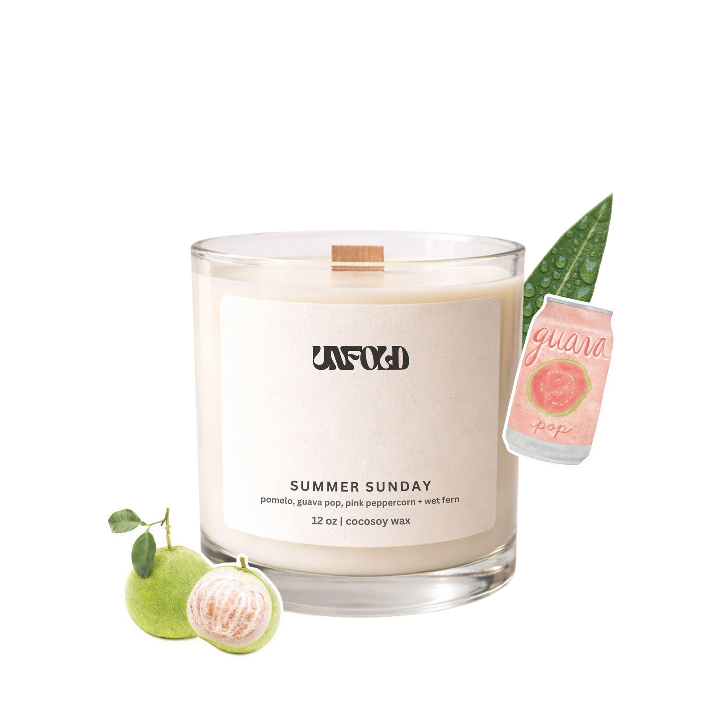 Summer Sundays, 12 OZ Candle