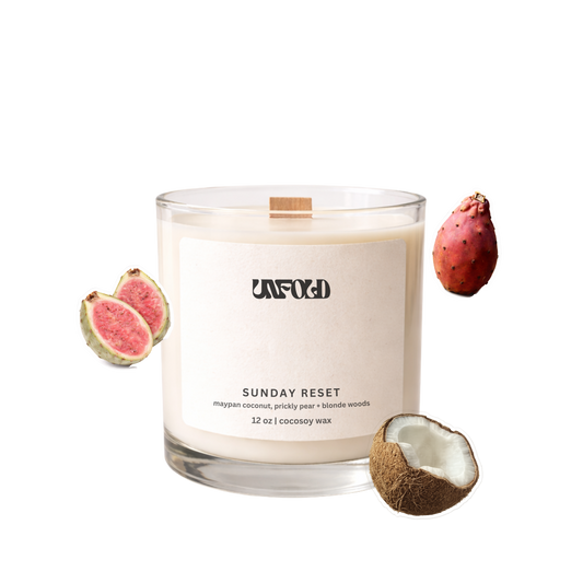 Sunday Reset, 12 OZ Candle