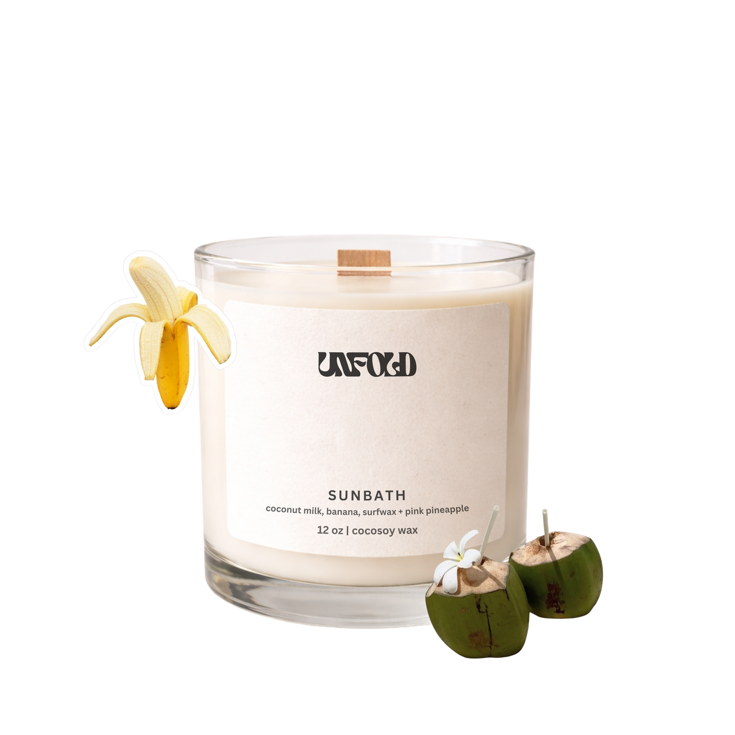 Sunbath, 12 OZ Candle