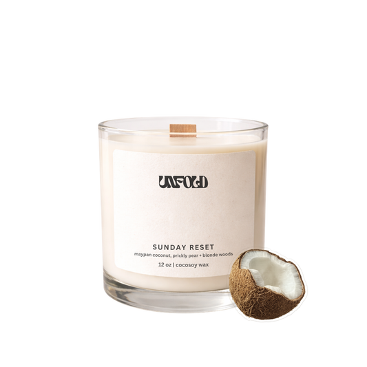 Sunday Reset, 12 OZ Candle