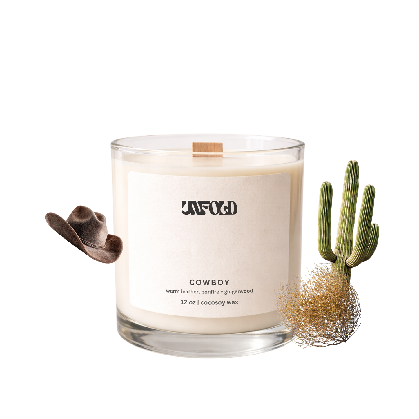 Cowboy, 12OZ Candle